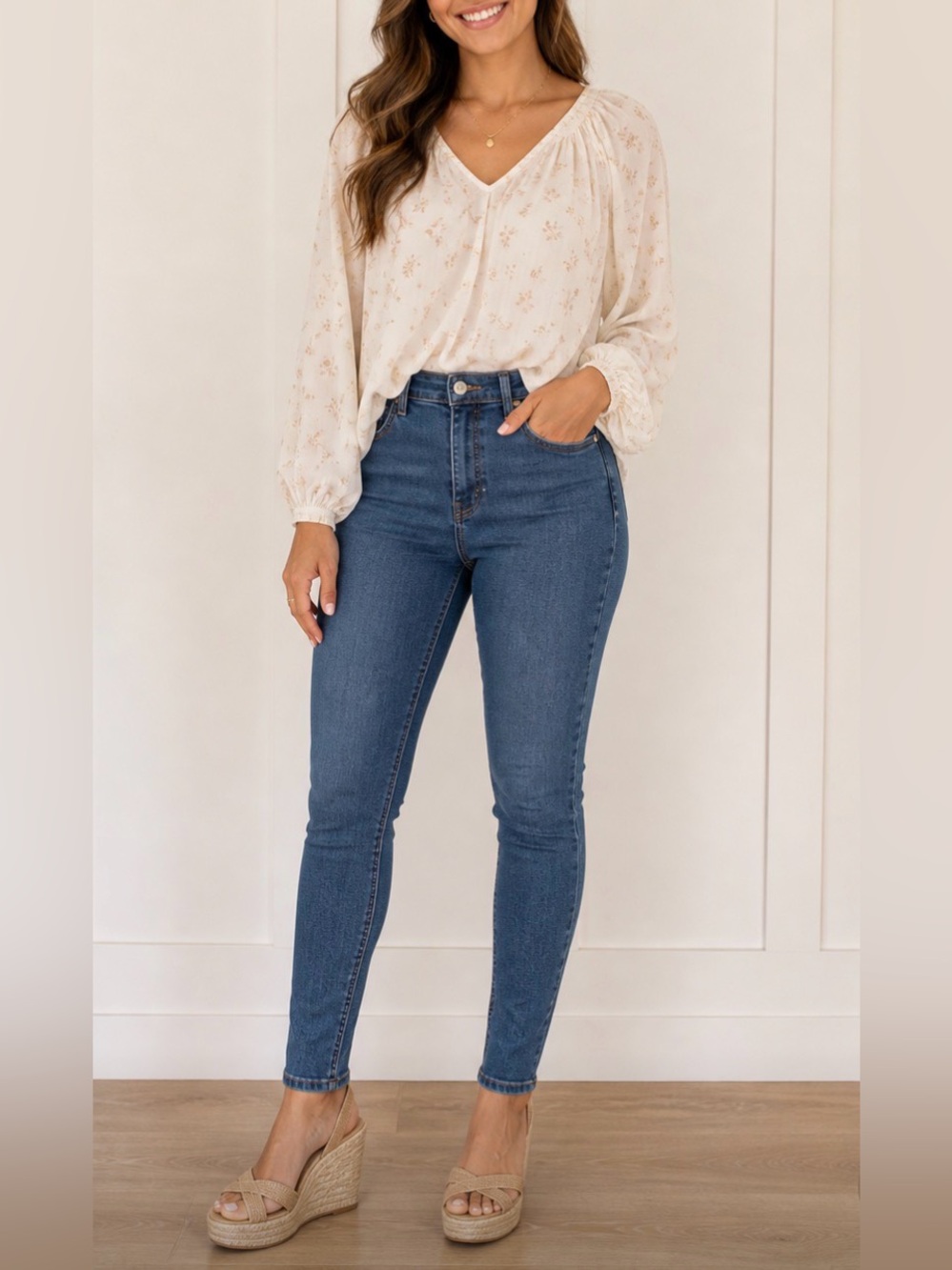 Reformation Jeans in Blue Wash